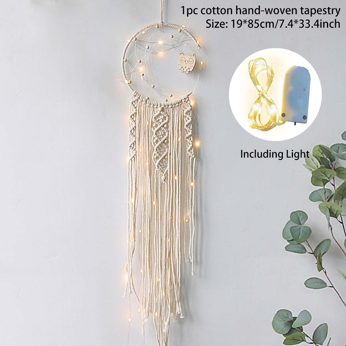 CARA CAMILLA™ MAKRAMEE-TRAUMFÄNGER FÜR EINEN GEMÜTLICHEN BOHO-LOOK